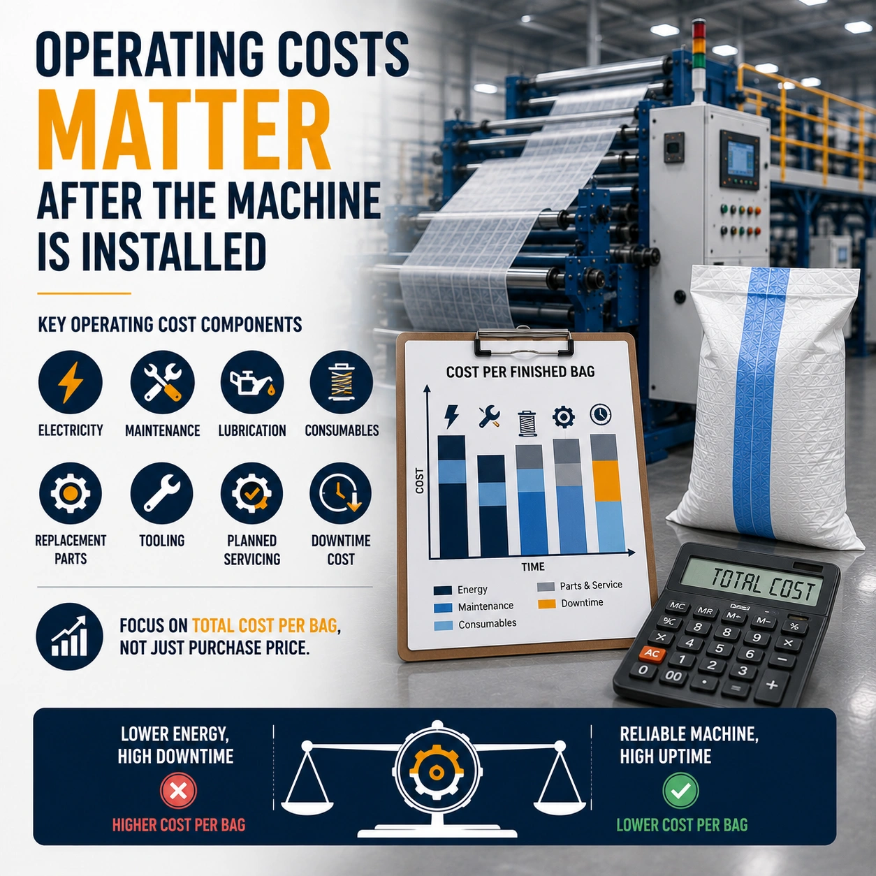 Operating Costs Matter After the Machine Is Installed