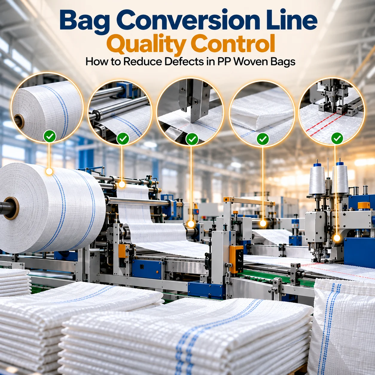 Key Inspection Points in a Bag Conversion Line
