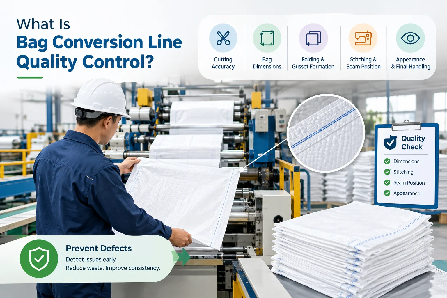What Is Bag Conversion Line Quality Control