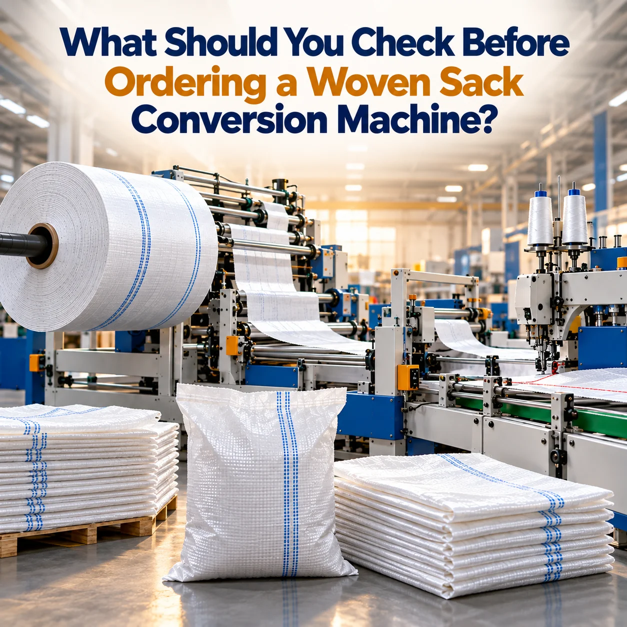 What Should You Check Before Ordering a Woven Sack Conversion Machine